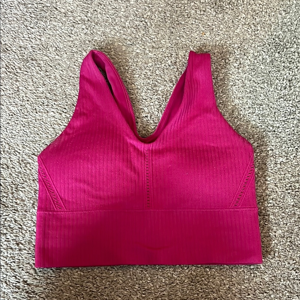 All in Motion Fuchsia Sports Bra